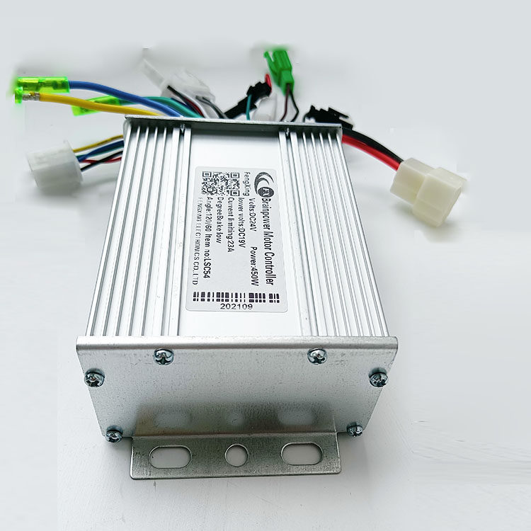 24v36V48V450w800W锂电无刷控制器电动滑板车手推车电子刹车倒车