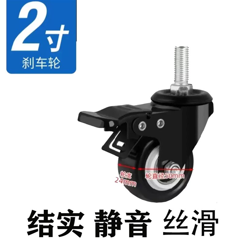 厨房大号不锈钢垃圾桶带轮子可移动带刹车免弯腰直投桶商用垃圾桶