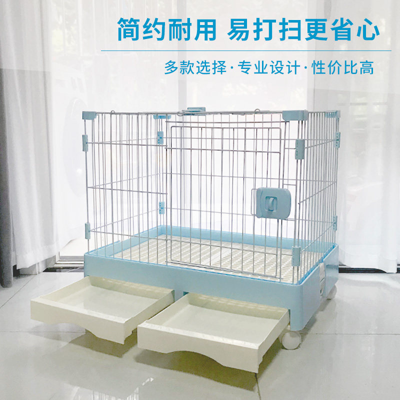 兔笼子家用室内自动清粪宠物窝兔屋别墅家用特大号荷兰猪兔用品