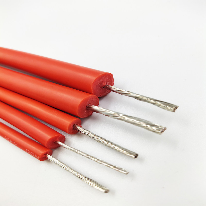 硅胶高压软线AGG10/25/40KV0.75/4/6平方直流耐高温绝缘点火电线