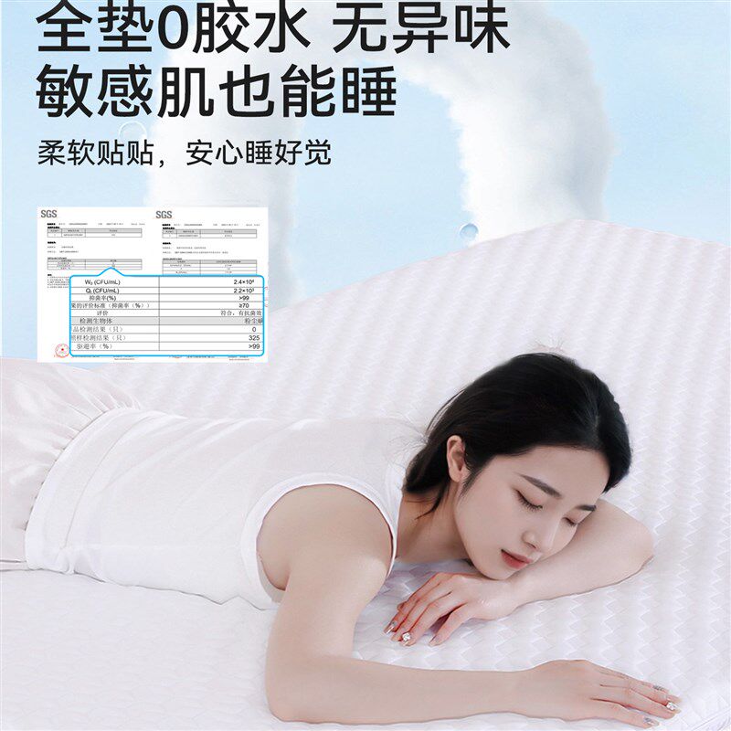 学生床垫宿舍专用记忆棉海绵软垫单人90cmx190cm可携式垫子折叠定