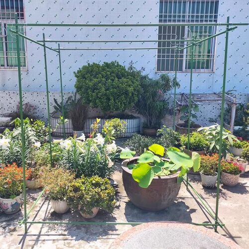 葡萄架子庭院户外爬藤架葫芦架丝瓜百香果架种菜植物瓜棚架支撑杆