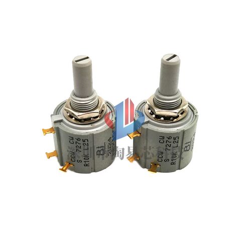 BI原装进口CCW CW S7276R10KL.25 R1KL.25精密多圈塑料轴电位器