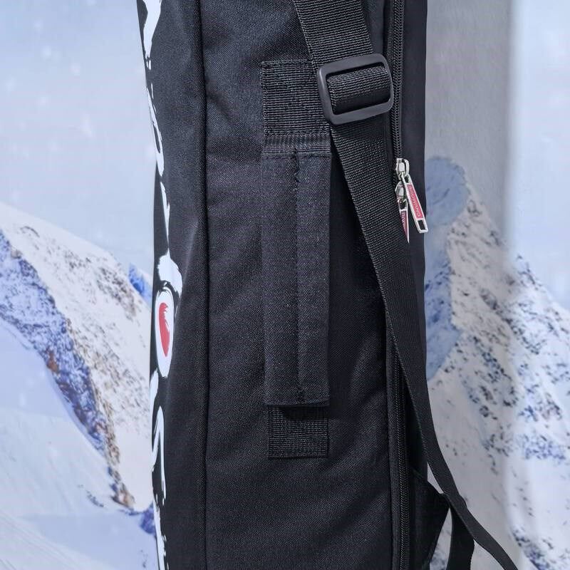 火烈鸟滑雪板套单肩滑雪板水饺皮双肩滑雪包拼色滑板收纳包单板板