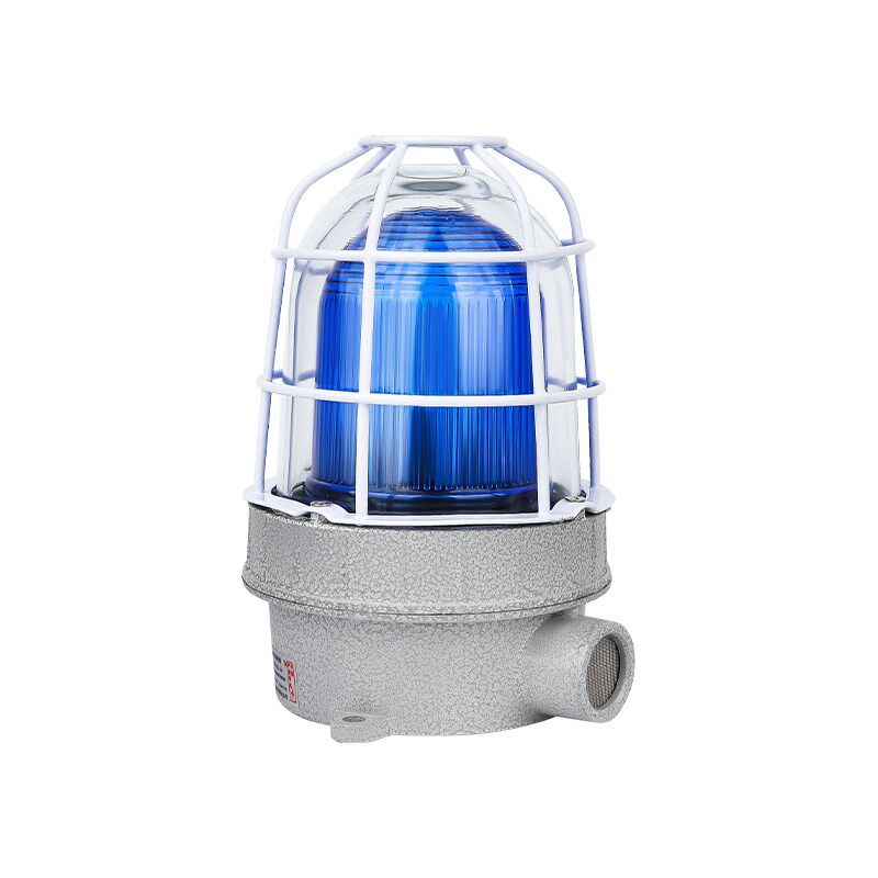 BBJ防爆声光报警灯220V24V红黄蓝绿LED消防警报器110高分贝闪烁灯