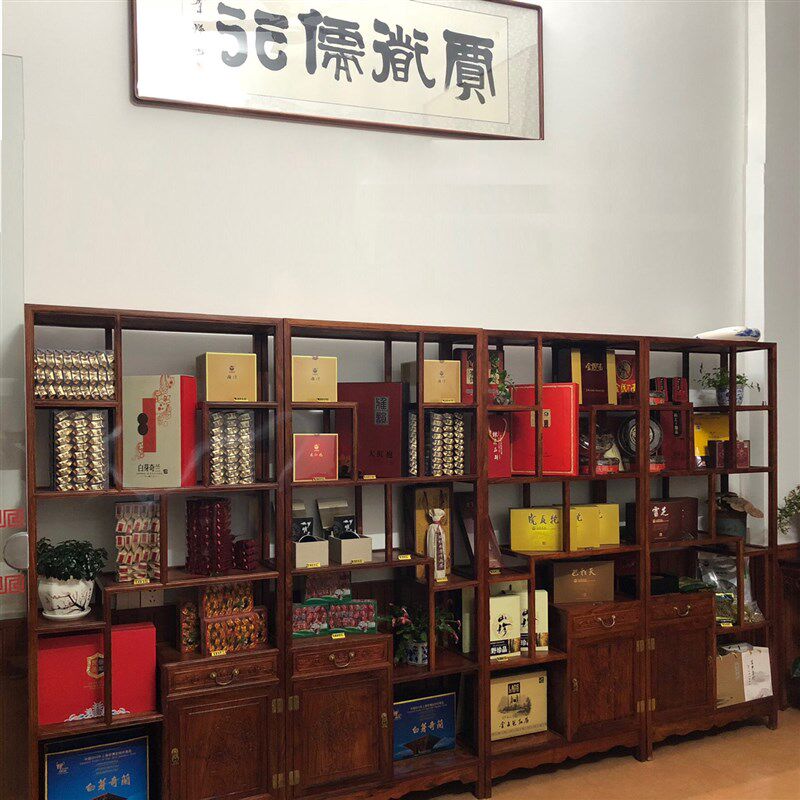 实木博古架非洲花梨木多宝阁博古架中式非刺猬紫檀隔断古董多宝架