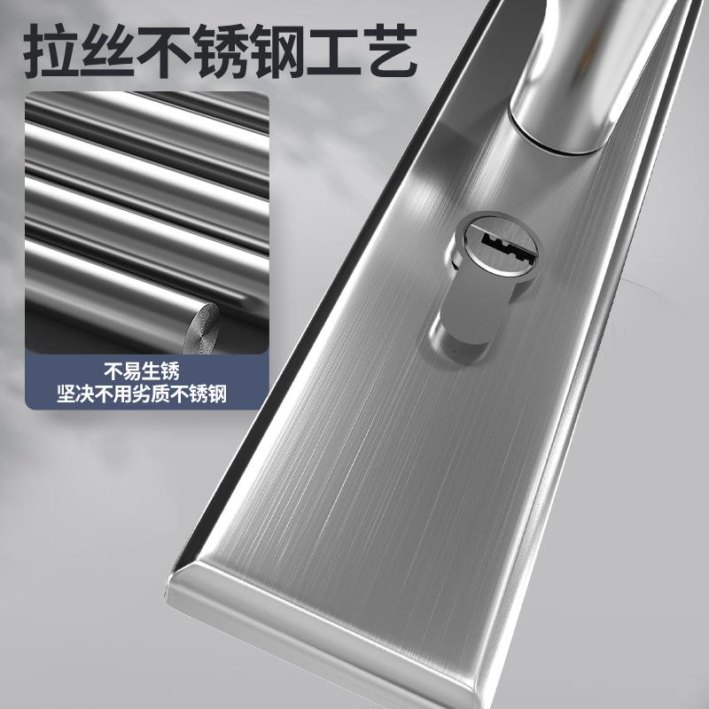 单舌卧室门锁室内家用通用型房间木门锁锁具门把手老式房门卫生间