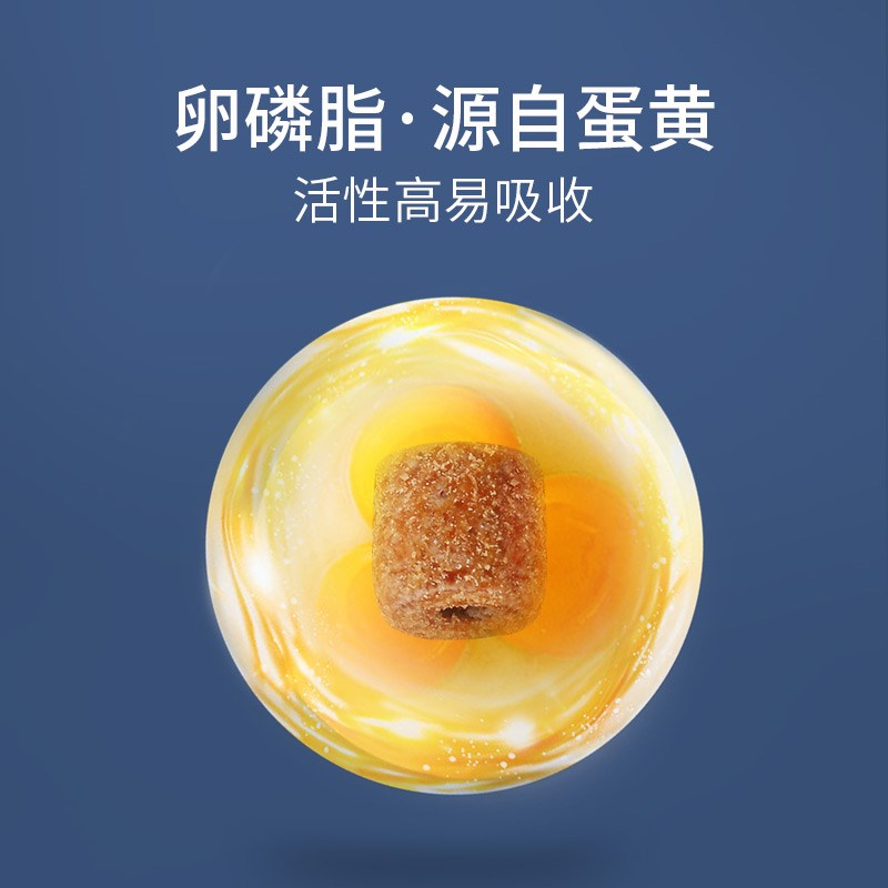 MAG鱼油猫用卵磷脂猫咪犬用美毛护肤黑鼻头宠物蛋黄软磷脂狗狗