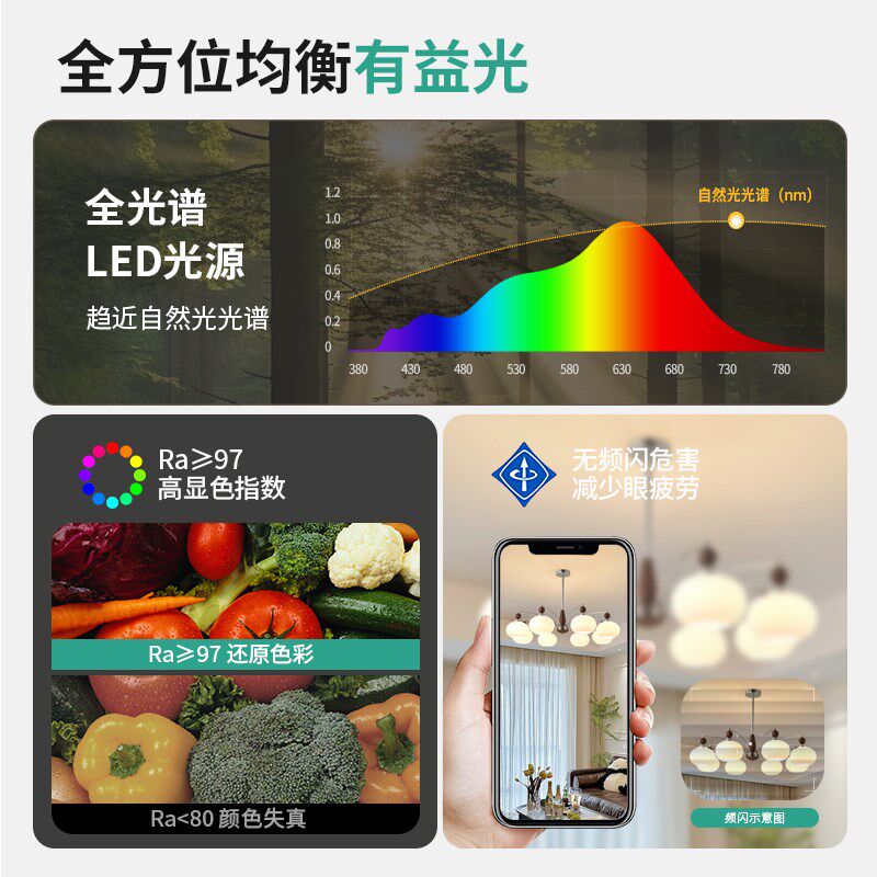 至御中古风吊灯实木复古餐厅灯法式奶油风卧室包豪斯客厅灯照明