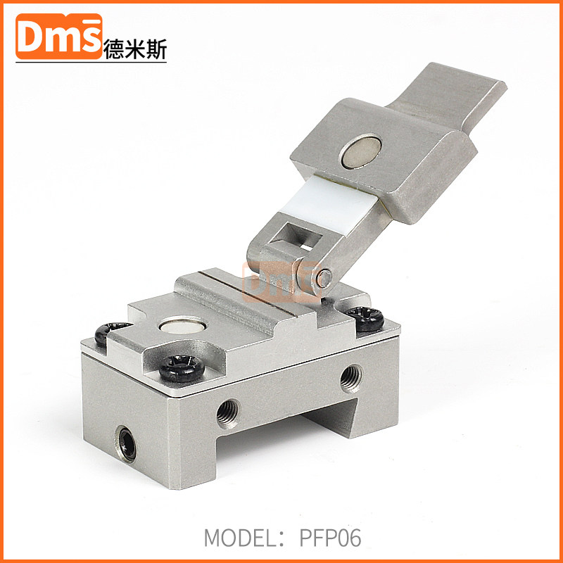 单模光纤安装座颈向磁力装卡夹持器裸纤磁性吸附卡头器件固定卡盘