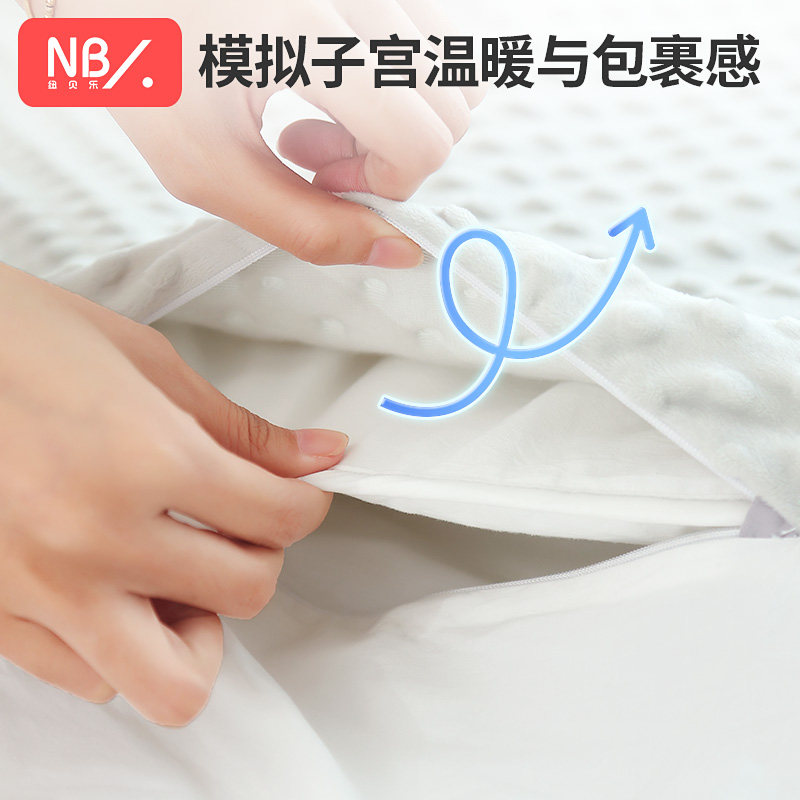 婴儿睡袋秋冬恒温一体式宝宝防惊跳睡袋抱被两用新生儿春款防踢被