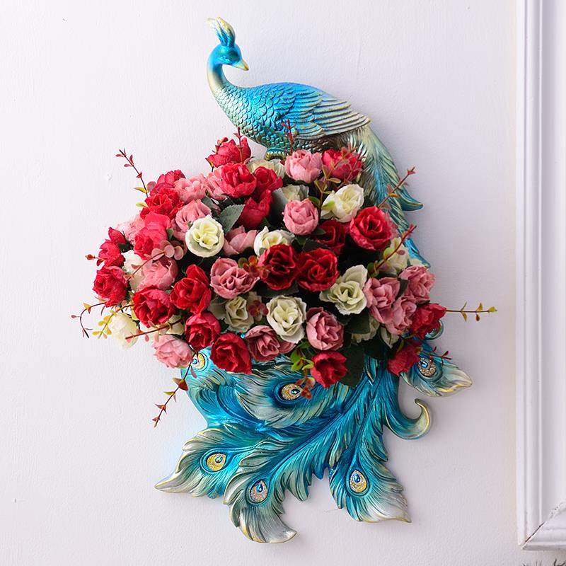 欧式墙面装饰壁挂花瓶花盆客厅餐厅酒吧玄关背景墙装修饰品挂件
