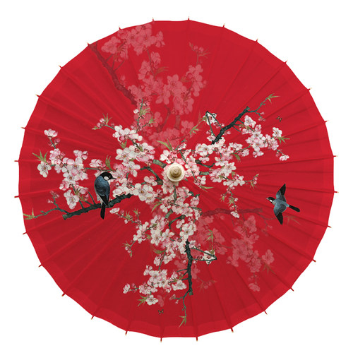 婚庆伞结婚伞红伞新娘伞 油纸伞中国风古装怀旧防雨传统喜庆雨伞