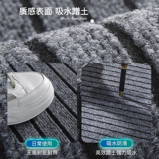 定制进门脚垫大门口橡胶地垫入户门垫室外户外门外防滑耐磨蹭土垫