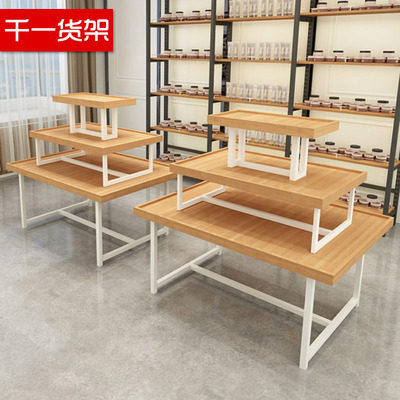 饰品大号服装展架装饰流水台柜展示架服装店小号展示架三层陈列柜