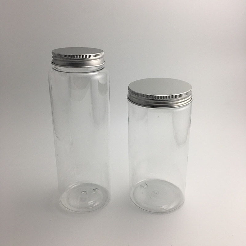 一次性加厚塑料带盖空瓶茶素匠泰茶直筒瓶冷泡茶饮料果汁脏脏杯