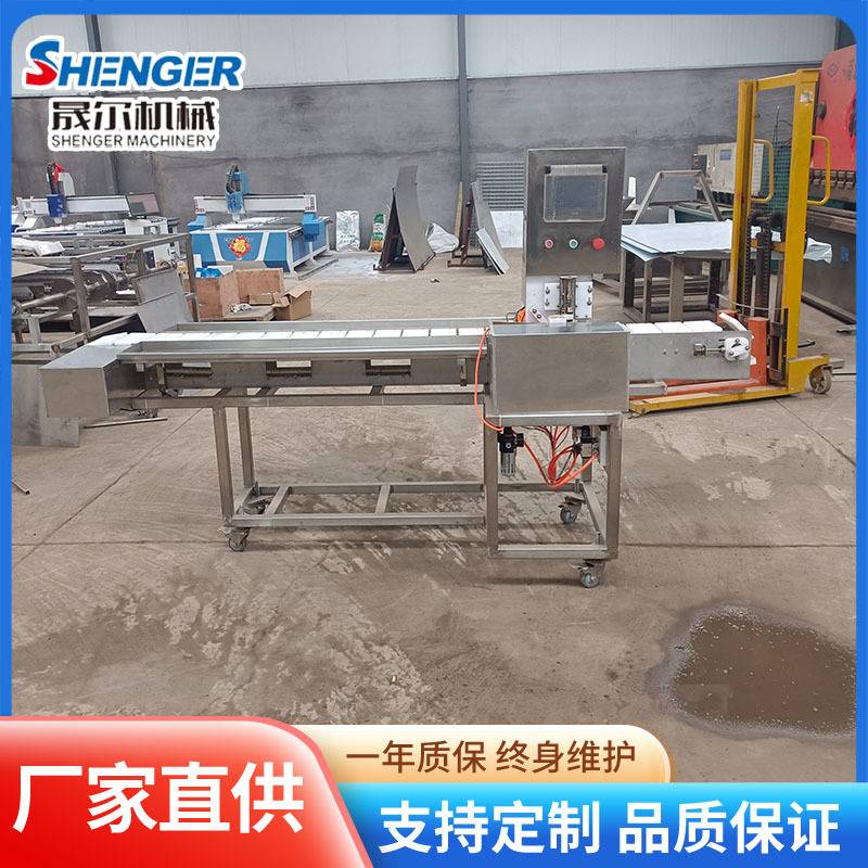 快速穿串摆摊鳗鱼片 面筋牙签肉 菜卷串骨肉相连穿切牛羊猪肉串机