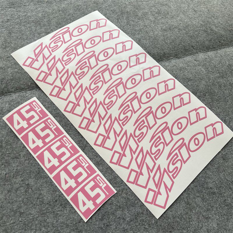 适用VISION METRON 45SL轮组贴纸改色公路自行车轮毂碳轮碳刀轮圈