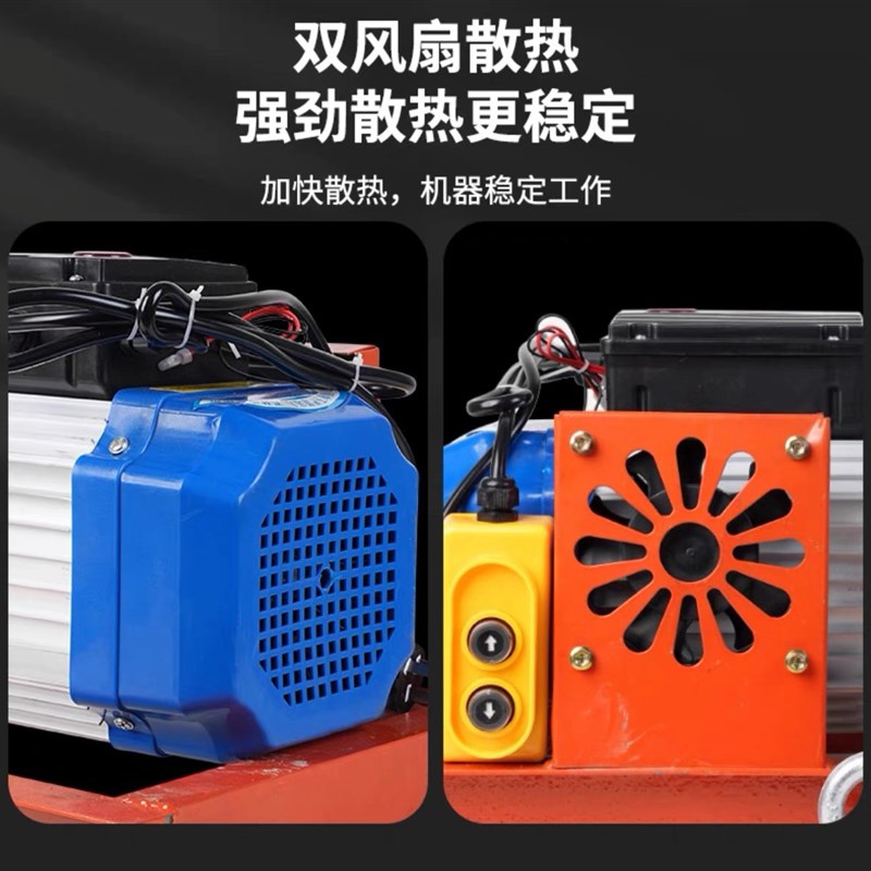 220v380v大功率电缆牵引绞磨机小型电动拉线电缆卷扬机提升机绞盘