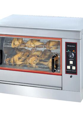 台式自动旋转商用电热烤鸡炉 烤鸭炉鸽子烤炉 大型烤鹅烤箱烤禽箱
