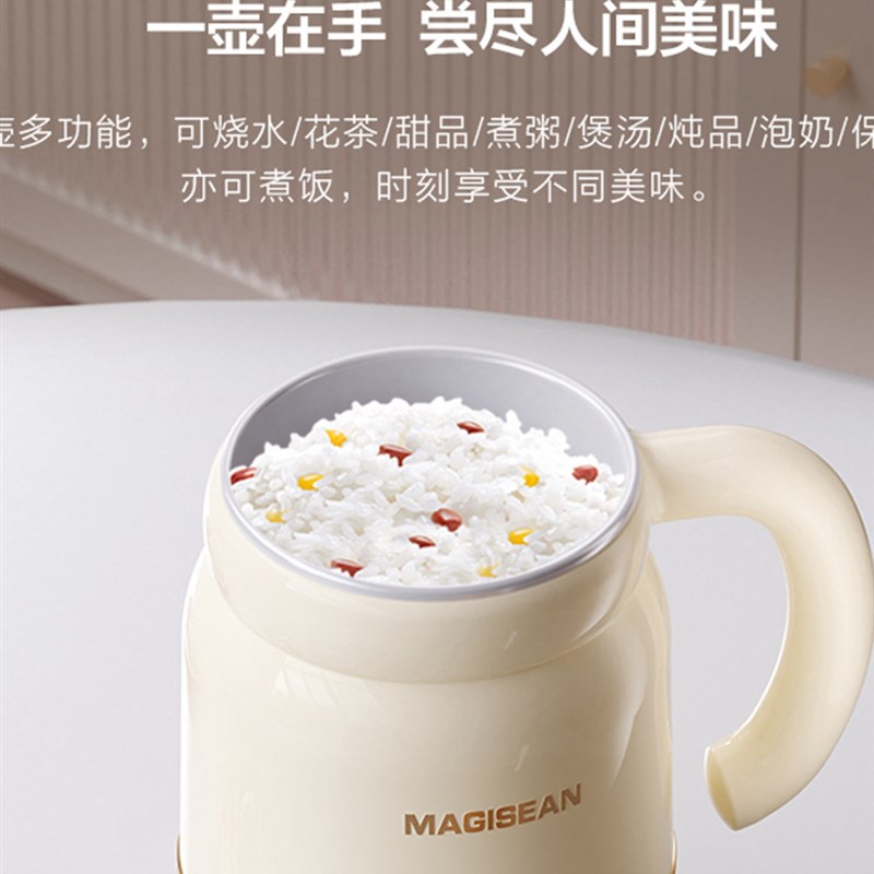 一人养生杯养生壶炖煮一体电煮杯便携式多功能煮茶器宿舍烧水壶