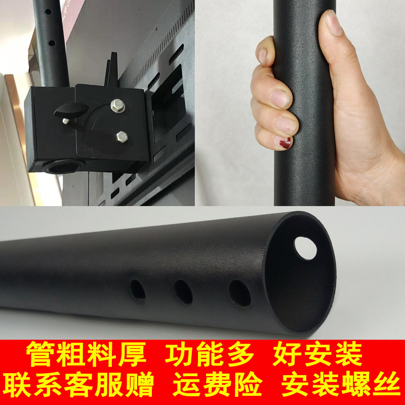 双面背靠背电视吊架可旋转伸缩挂架液晶吊装电脑显示屏调节挂架