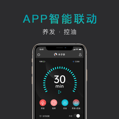 毛小满护发帽红光护理头发头皮养发健发,非医疗激光生发仪生发帽