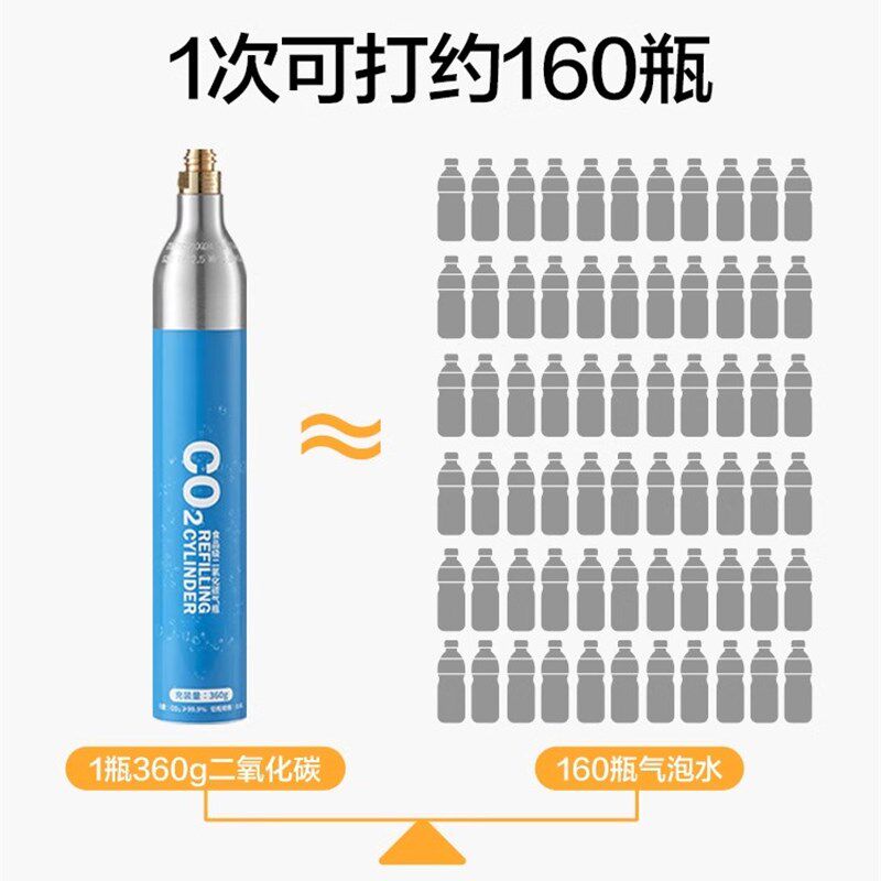 气泡水机家用碳酸饮料打气自制柠檬可乐奶茶店商用小型苏打水机