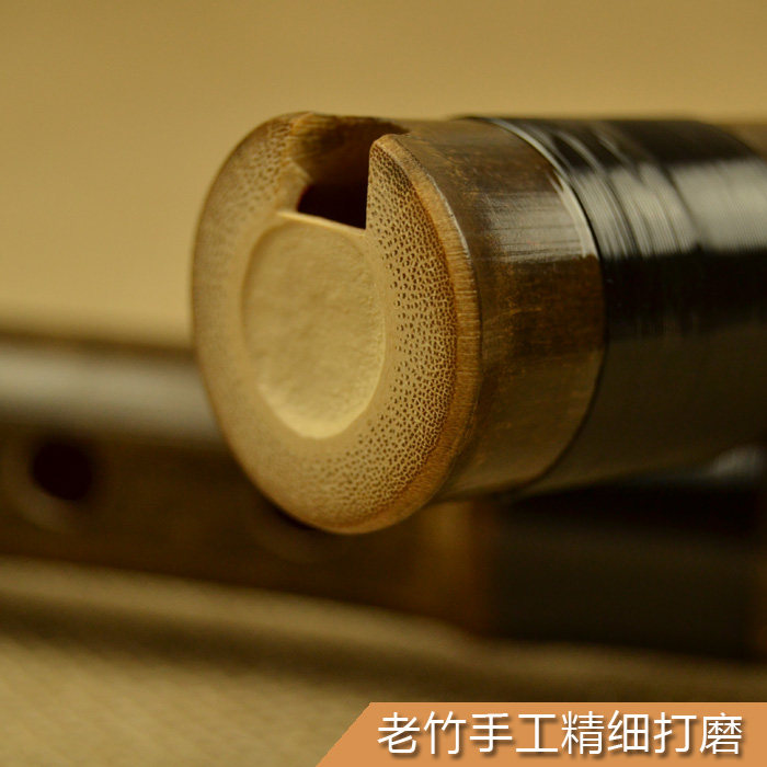 [听雨]8八孔F G调短箫专业演奏短萧紫竹洞箫精制一节竹箫乐器初学