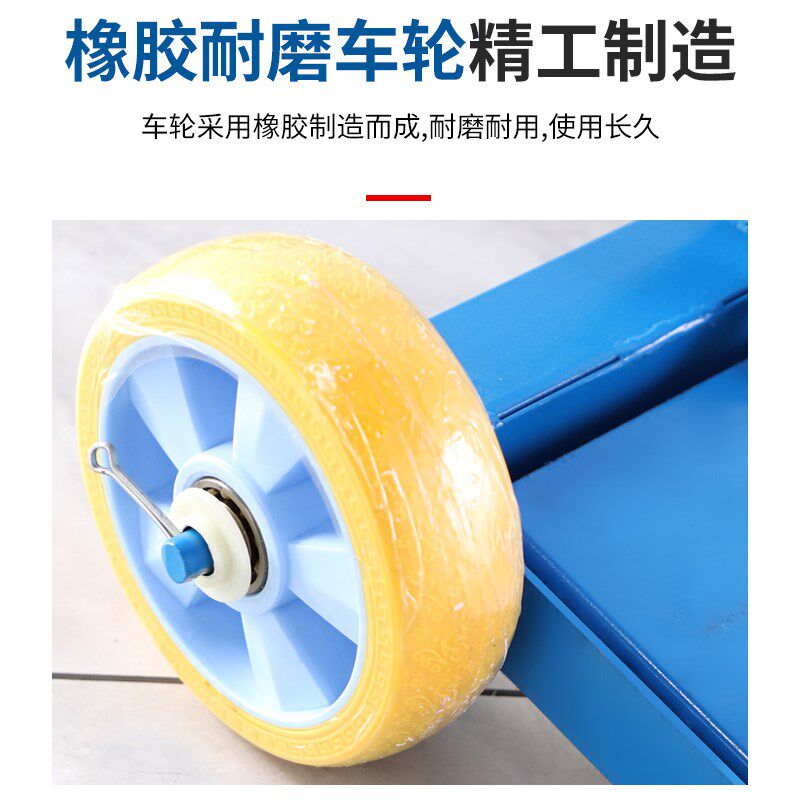 手推式吸铁车磁力清扫车强力清理钢丸钢珠铁屑自卸式车间用除铁车