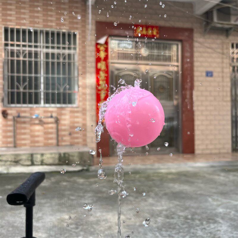 伯努利效应水流打气筒水柱喷泉悬浮小球泡沫球物理科学实验秀