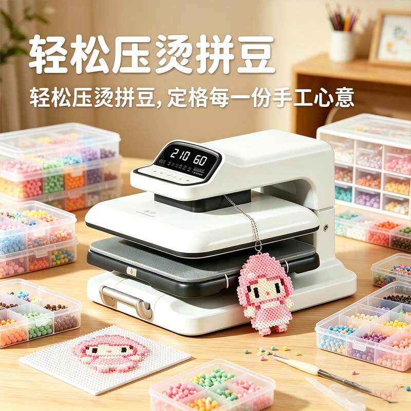 DIY手工制作拼豆转印烫豆机熨烫拼豆豆热转印工具热压机家用熨斗