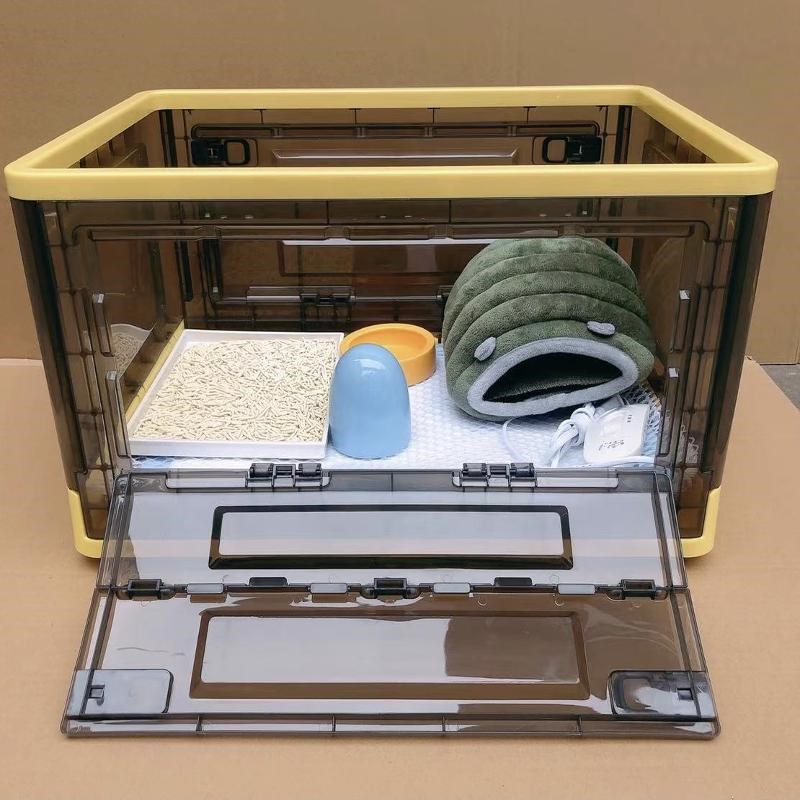 刺猬养殖饲养箱笼过冬保温箱加热垫仓鼠睡鼠笼金丝熊笼子刺猬用品