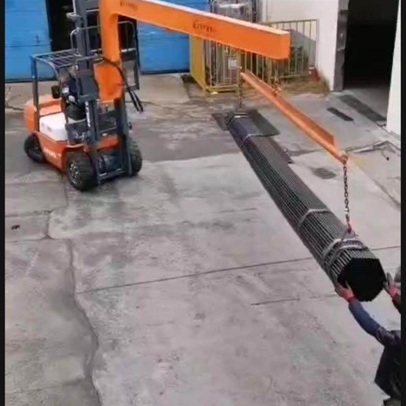 叉车起重吊臂属具叉套吊钩改装货叉子合力配件玻璃吊叉车加长车用