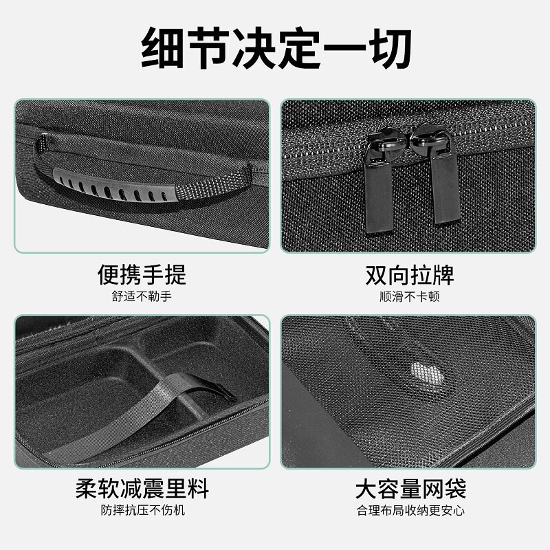 适用零刻SER8迷你电脑主机收纳包SER9Pro mini主机硬壳防震抗压包图片