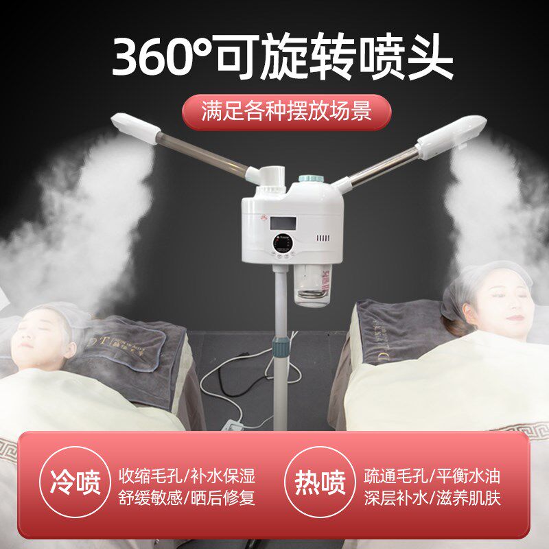 泰东热喷仪美容院专用冷热双喷蒸脸器家用脸部水疗补水纳米喷雾机
