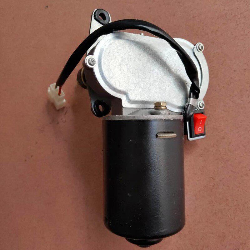 电动配件三轮车四轮彭雨刷雨刮电机永磁刮水器12V30W单刮二线热卖
