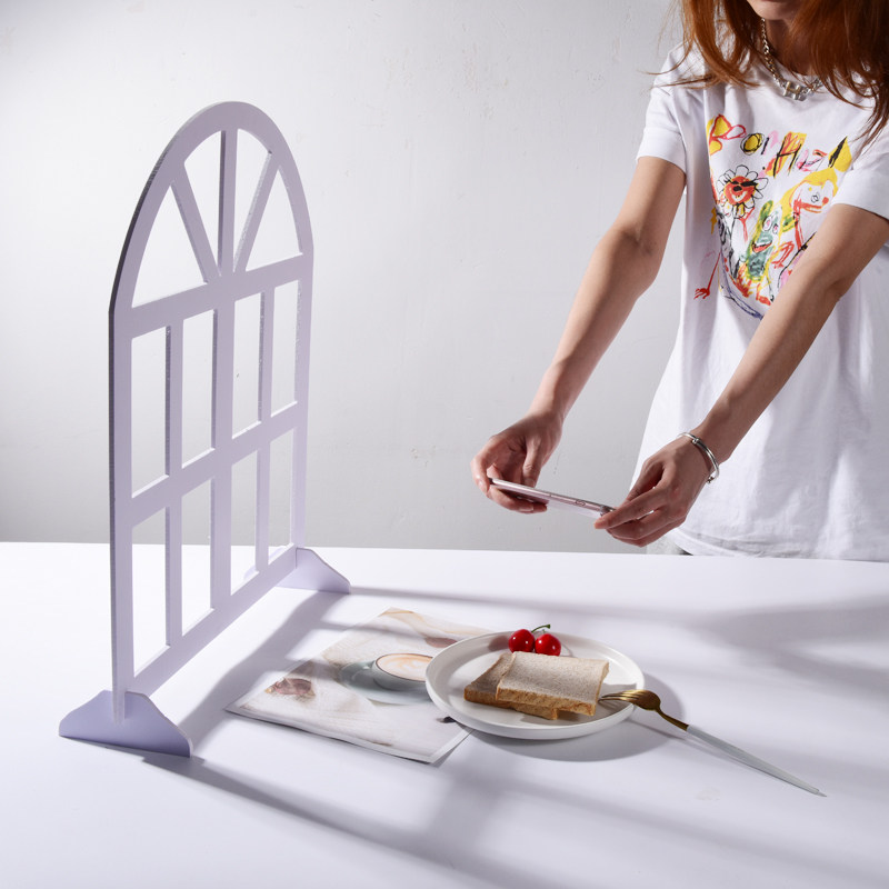 创意网红ins风百叶窗摄影光影造影板道具拍照背景板拍摄美妆美食