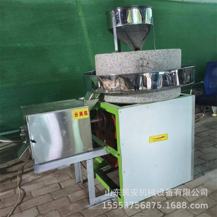 多功能芝麻香油石磨机 60型号米浆豆浆机 黄岗岩石香油机