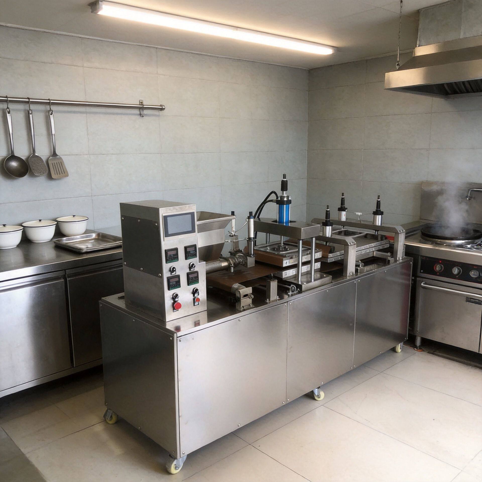 烤饼机商全自动多功能大型商用压单饼卷饼烙馍全自动商用小饼机