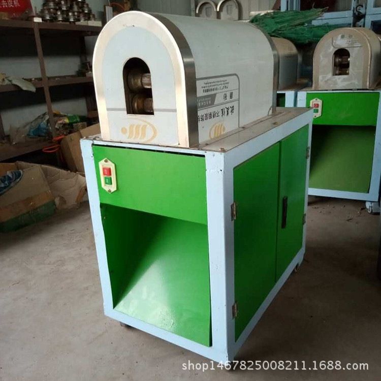 玉廷热销包邮款全自动甘蔗去皮机 甘蔗削皮机 鲜甘蔗刮皮机厂家