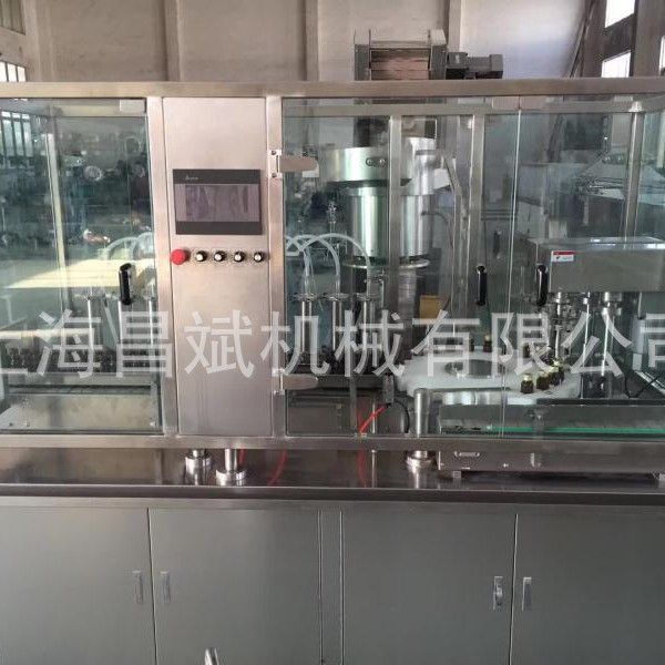 糖浆灌装机口服液8头灌装轧盖酵素保健品包装机