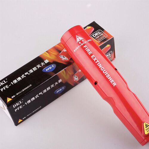 车用家用气溶胶灭火器 坚瑞消防DKL PFE-1便携式灭火器