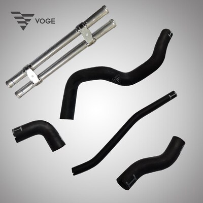 隆鑫VOGE无极机车LX350T SR4 350T原装散热器发动机进出加水管