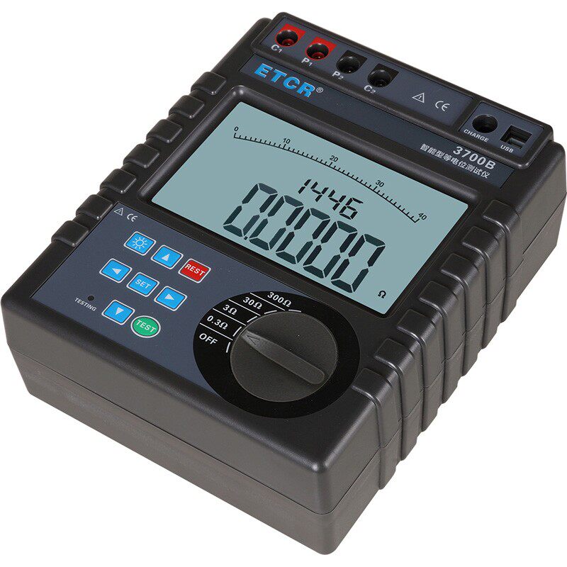 铱泰ETCR3700B智能型等电位测试仪 直流低电阻测试仪300电阻仪