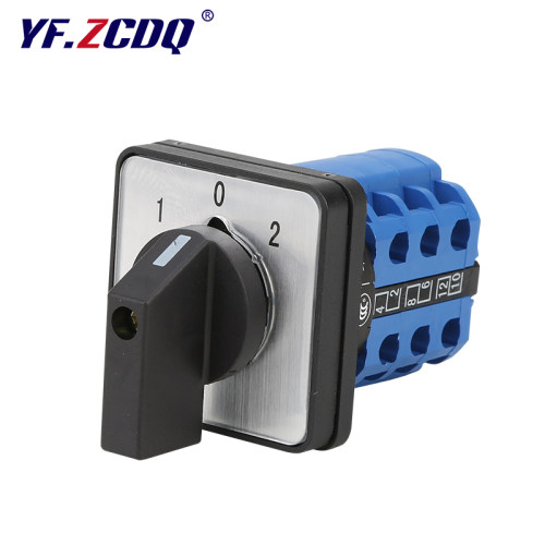 LW26-20/3万能转换开关LW28三档倒顺双电源切换380V电机正反转20A