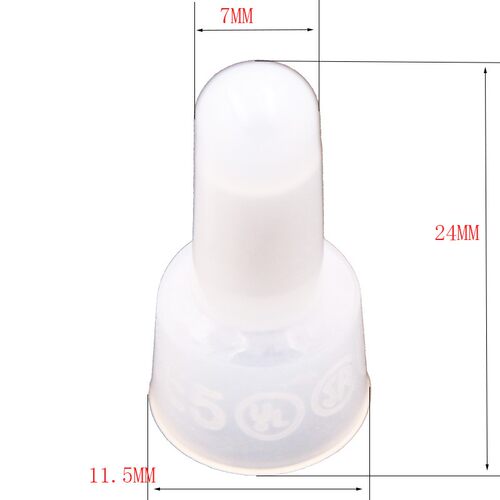 尼龙奶嘴压线帽快速接线端子电线接线端子闭端子CE-5 1000只/一包