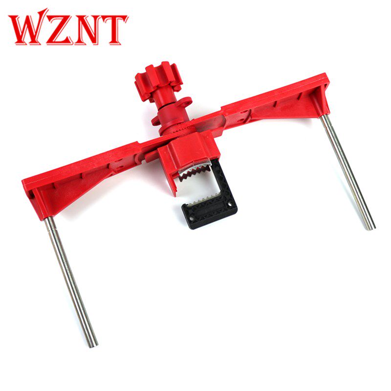 WZNT加大双挡臂通用型阀门锁 蝶阀锁标准闸阀锁安全锁具NT-U02P