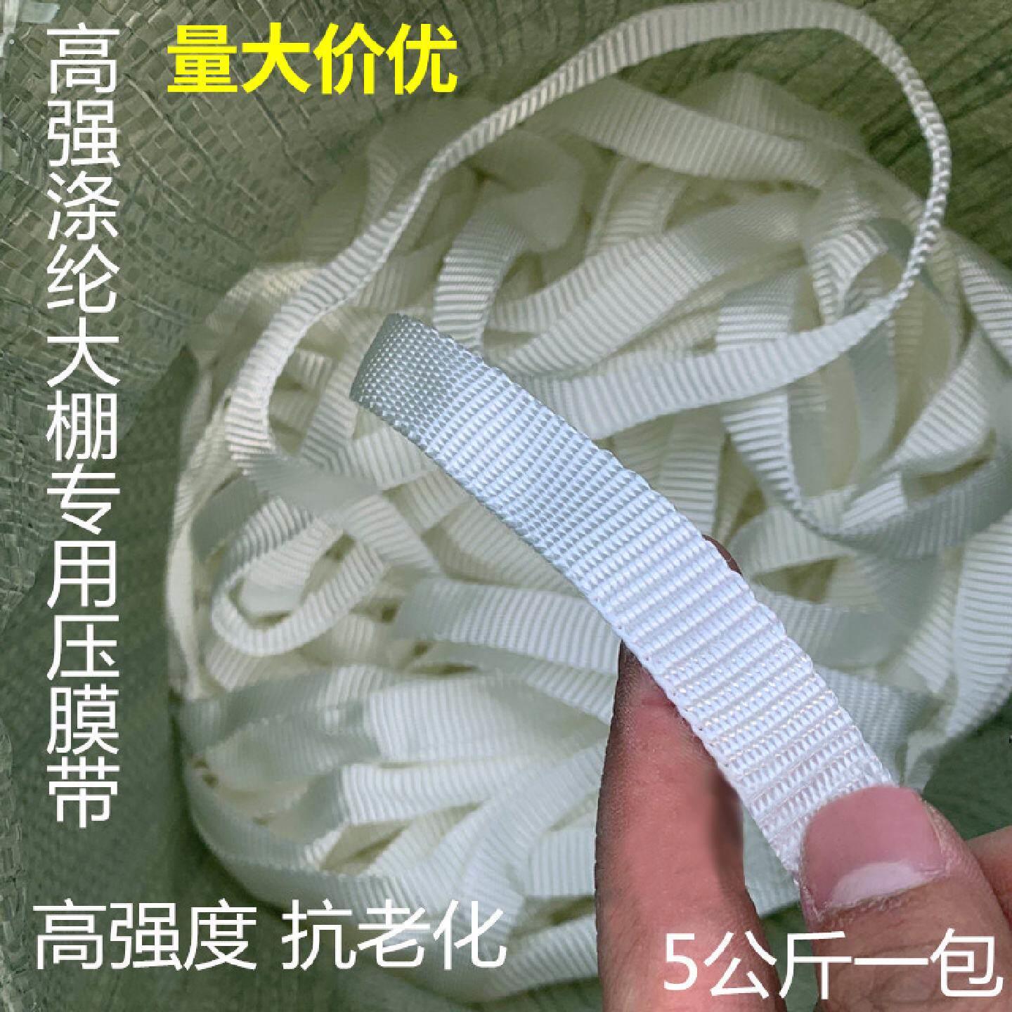 大棚压膜绳温室配件大全加厚抗老化耐磨压膜线压膜带防风绳子专用