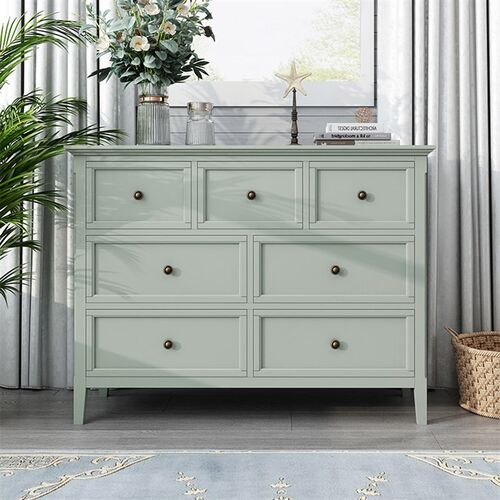 美式烤漆斗柜实木复古收纳卧室电视柜大容量抽屉玄关床头尾储物柜